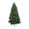 6ft. Pre-Lit Grand Teton Spruce Flat Back Artificial Christmas Tree with Clear LED Lights